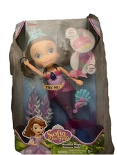 Disney Junior Mermaid Magic Princess Sofia Toy Doll Sings And Tail Light Up NEW