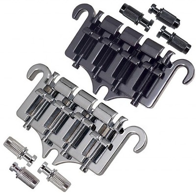 3-point Bridge for  EB Bass, SG Ripper - Choose Black or Chrome