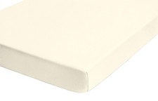 Spannbettlaken 100x200 cm Castell Baumwolle Biber weich warm natur