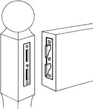 Bed Rail Fasteners 5" Set of 4 Bed Rail Brackets Heavy Duty Bed Frame Rail Ha...