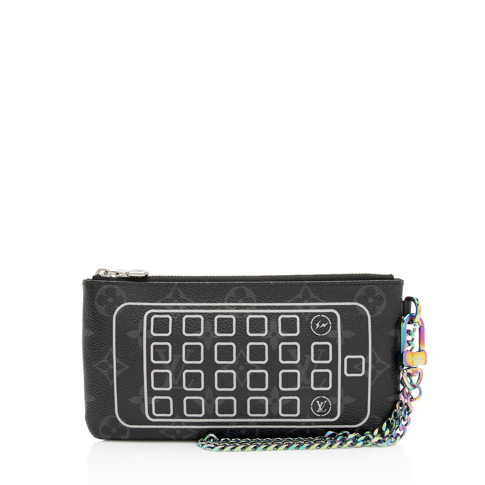 Louis Vuitton Monogram Eclipse Flash Fragment Pou… - image 1