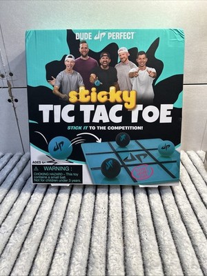 Dude Perfect Sticky Tic Tac Toe, Target Toss Game, Ages +4, NEW