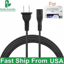 5ft AC Power Cord For Epson EcoTank ET-3760 ET-3843 ET-3850 All-in-One Printer
