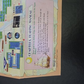 The Magic of Scheherazade NES Nintendo w Map, Cart, Manual and Case CLEAN COPY!