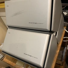 (LOT OF 3) FUJITSU SCANSNAP S1500 COLOR DUPLEX DOCUMENT SCANNER - (PARTS)