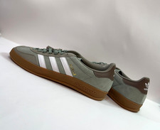   Adidas Originals Gazelle Indoor Men's Sneaker Pebble/Green JI3526 Was 120 NWB