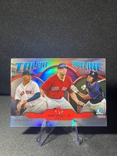 2019 Bowman Chrome Baseball Talent Pipeline TP-BOS Bobby Dalbec Bryan Mata