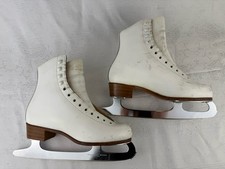Riedell Red Wing 320 VTG Ice Skates Mens Size US 6 M SH Fiesta Sheffield Blades