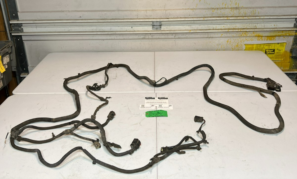 OEM 2003 Dodge Ram 1500 Quad Cab SB Frame / Chassis Wiring Harness