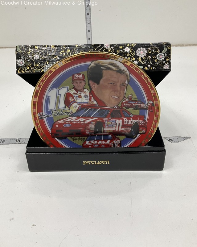 Vintage 1994 Bill Elliott " Drivers of Victory Lane" NASCAR Collector Plate
