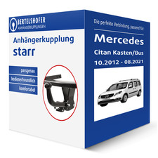 G.D.W. Anhängerkupplung starr für MERCEDES Citan Kasten/Bus Typ W415 AHK G.D.W. Anhängerkupplung starr für MERCEDES Citan Kasten/Bus Typ W415 AHK