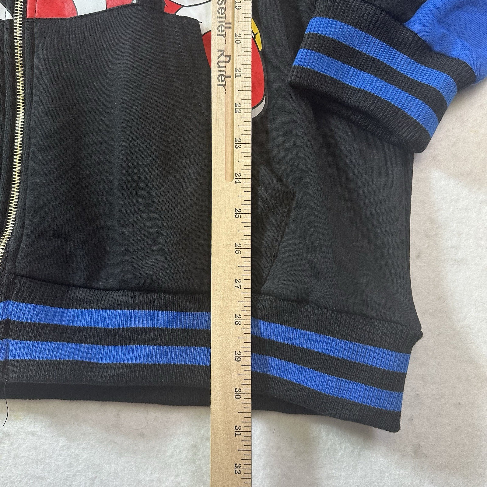 Official Sonic The Hedgehog 3 Shadow Zip Up Split Sega Game Hoodie Mens Size 2XL image 9