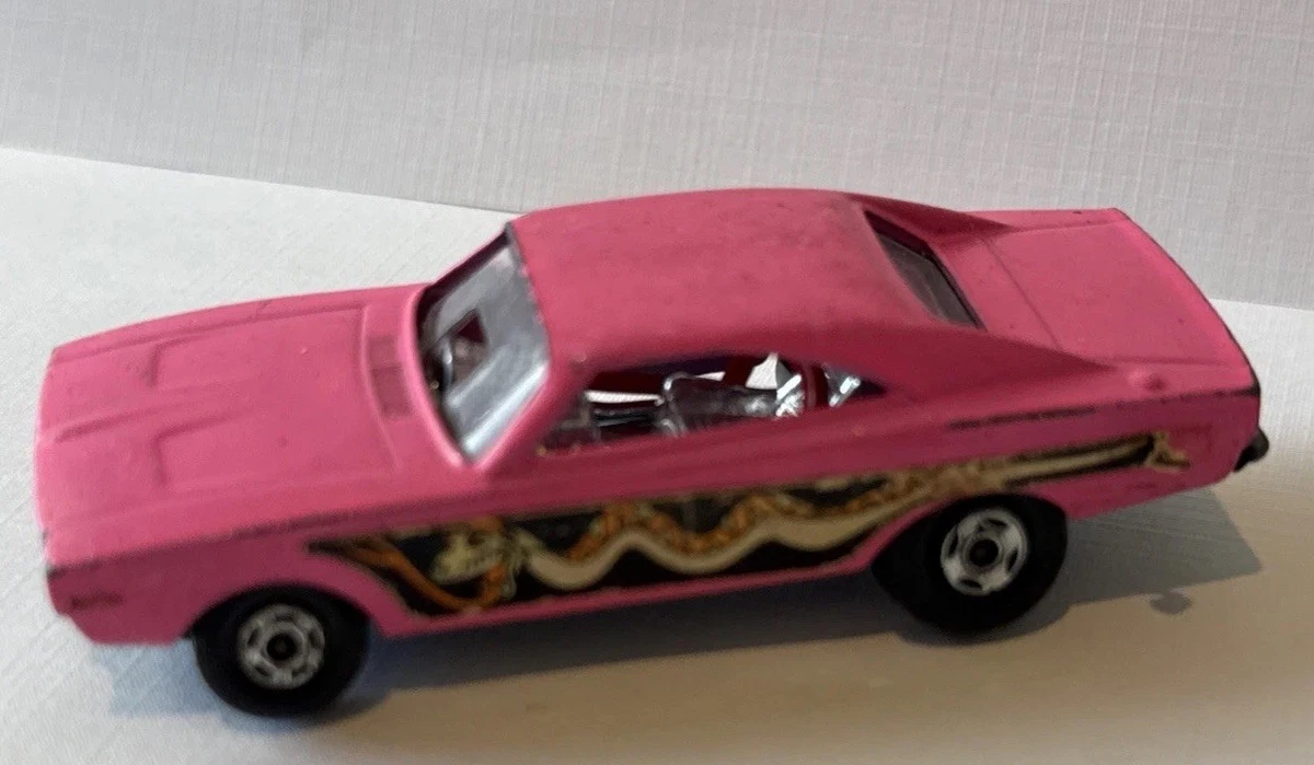 Matchbox Superfast Dodge Pink Vintage Manufacture Diecast Cars
