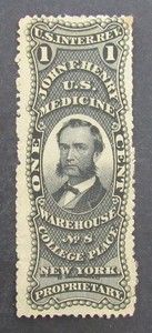 nystamps US Revenue Match Medicine Stamp Mint        L10x1958