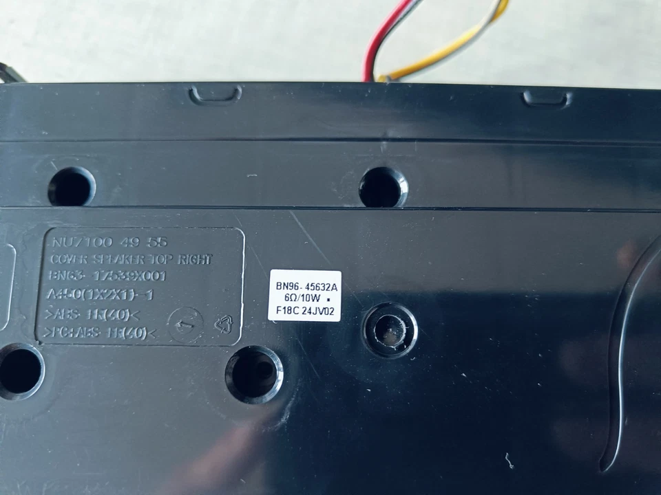 Haut-parleurs Samsung BN96-45632A – 10Ω 10W, pièces fonctionnelles - Photo 2/3