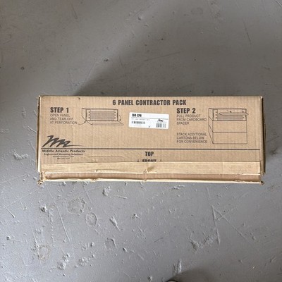 Middle Atlantic Products EB4 Flanged Steel Rack Panel - 4U