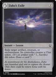 Zuko's Exile #3 Common - Avatar: The Last Airbender Magic: The Gathering
