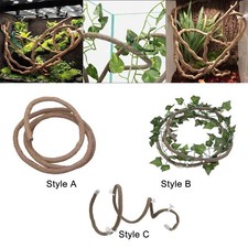 Reptile Vines for Terrarium Decor for Reptile Enclosur Tank Accessories Reptile