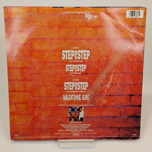 VTG New Kids On The Block ~ Step By Step 12" Maxi-Single 1990 CBS #44-73376 - Imagen 2 de 4