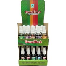 BLUNT BLACK 100 CONCENTRATED AIR FRESHENER 50CT DISPLAY