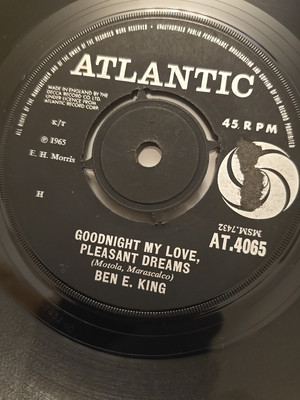 Ben E. King - Goodnight My Love, Pleasant Dreams  Uk 1965 7inch 45rpm Nice