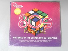 80s Karaoke 3CD G Karaoke CD Graphics 60 Songs of the Decade
