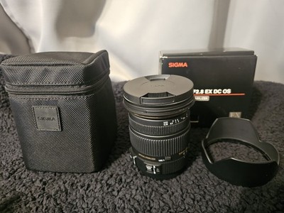 Mint Sigma 17-50mm f/2.8 Ex Dc Os Canon