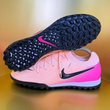 Nike Phantom GX II Pro ACC TF Turf Soccer Shoes Crimson Tint FJ2583-800 Size 7