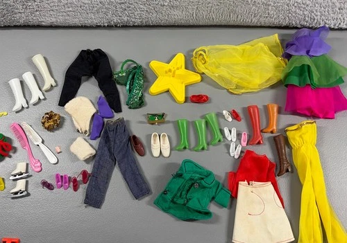 Vintage 1970s Barbie Doll Clothing Accessories