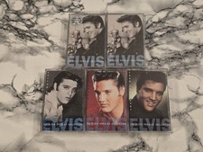  Elvis Presley Cassette Tape Lot -- Love Songs From The Heart Rock N Roll More