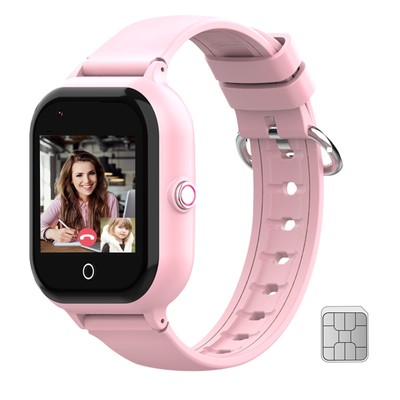 Kinder Smartwatch mit GPS Tracker und Anruf, 4G Smartwatches Mädchen Jungen mit...