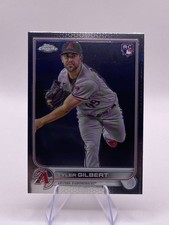 Tyler Gilbert 2022 Topps Chrome #65 ROOKIE Arizona Diamondbacks Trading Card. rookie card picture
