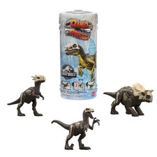 Mattel Jurassic World Dino Reveal Dinosaur Toys, Unpack Surprise  Warm Water Un