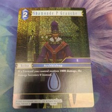 Final Fantasy TCG Opus VIII LP Shamonde P Grauche 8-116R Foil