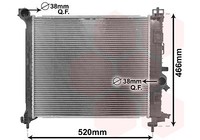 VAN Wezel KüHler, MotorküHlung FüR Opel
