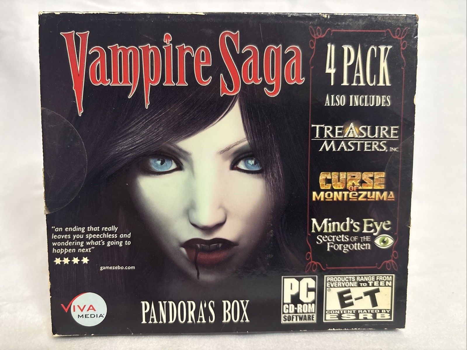 Vampire Saga - Pandora's Box + Treasure Master + More (PC) Windows 7/XP/Vista