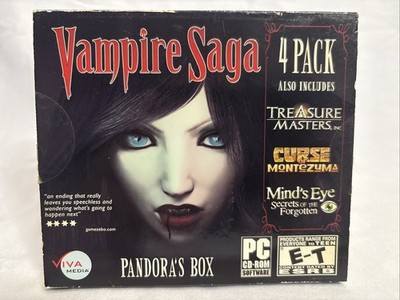 Vampire Saga - Pandora's Box + Treasure Master + More (PC) Windows 7/XP/Vista
