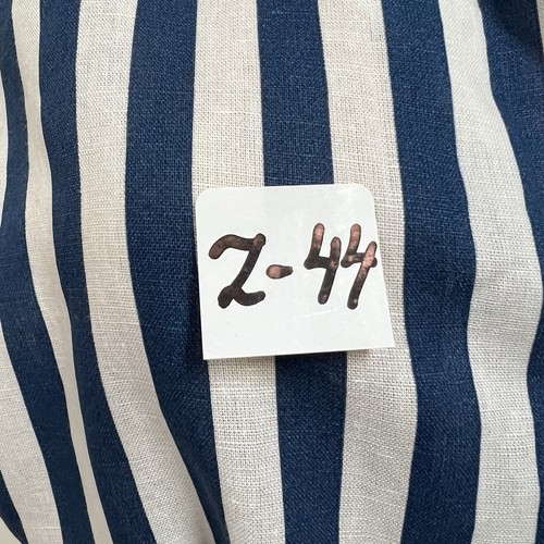 Zara Linin Blend Navy Striped Sailboat Dress Maxi Size L New - Picture 21 of 21
