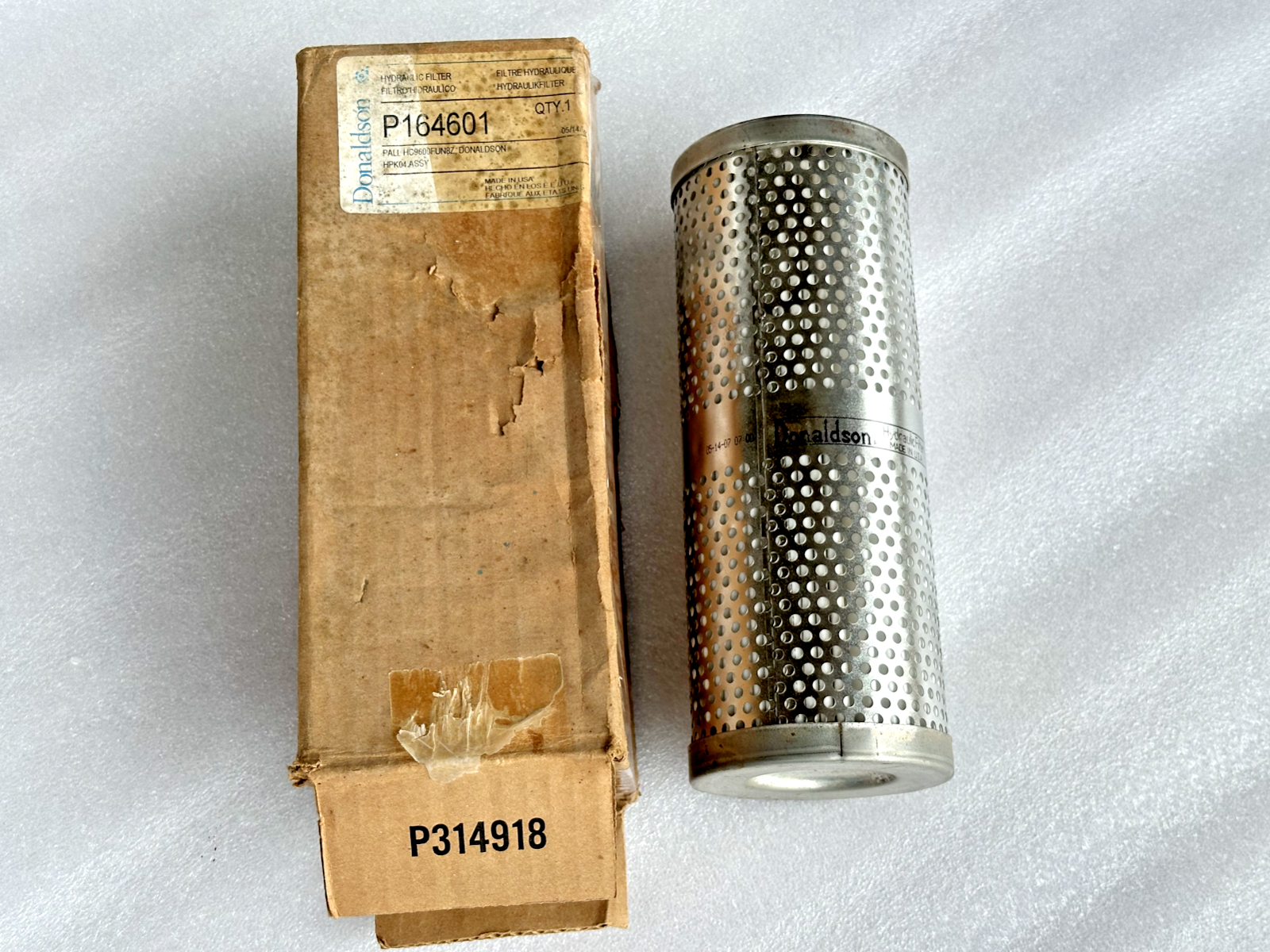 Donaldson Hydraulic Filter-High Performance OEM Replacement P164601