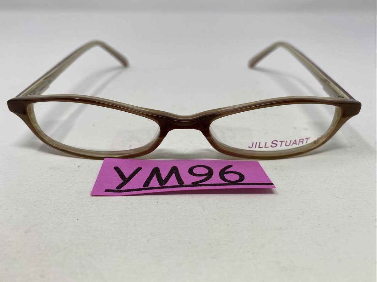 Jill Stuart Eyeglasses Frame JS 147-3 140 Brown Swirl Full