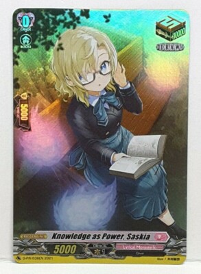 Cardfight Vanguard Knowledge as Power, Saskia D-PR/038EN Lyrical Monasterio