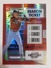 Jake McCarthy 2022 Chronicles HYPER Prizm /299 RC Contenders Optic #15