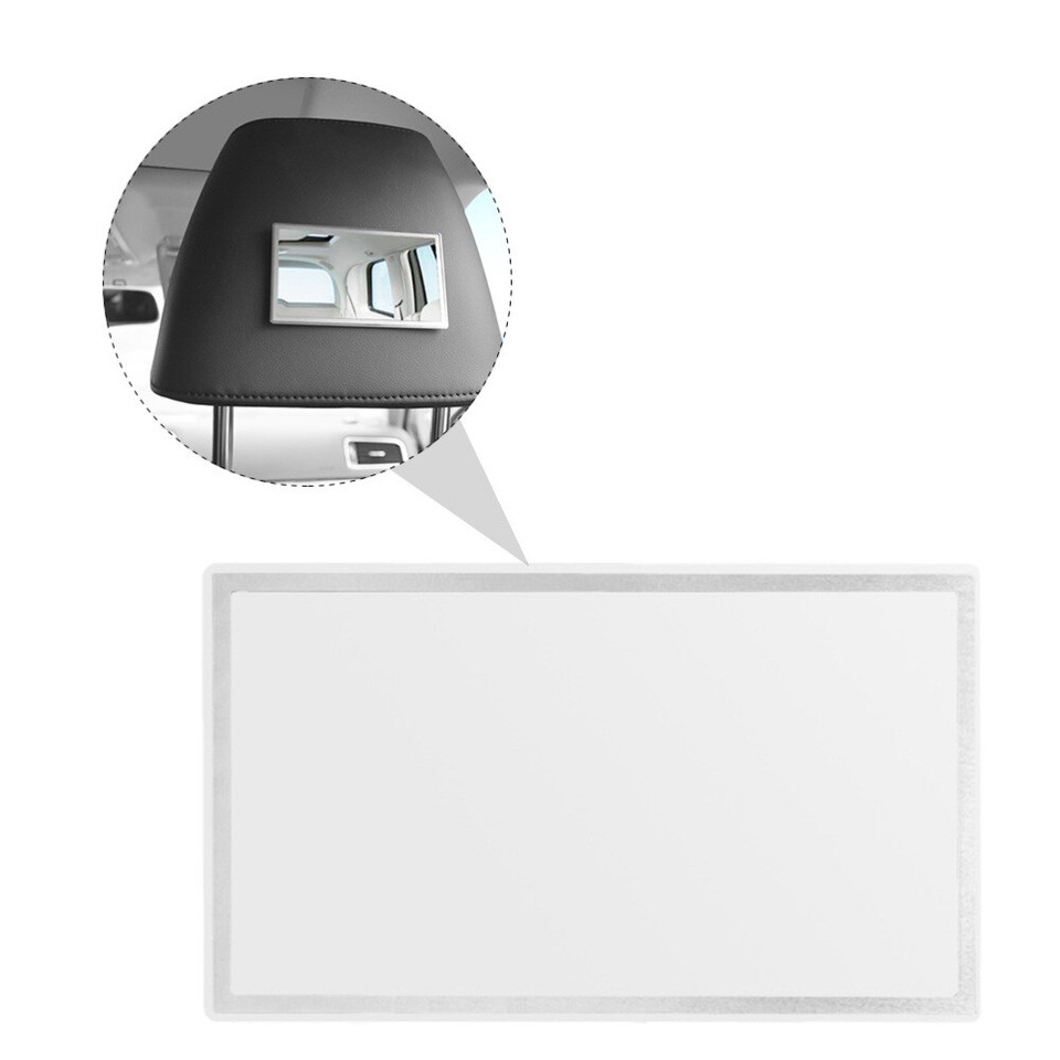 Car Side Mirror Adhesive Visor Vanity Antifragmentation Decoration eBay