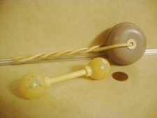 Vintage Celluloid Rattles Shake Rattle Roll and Pretty Teether Collectible 