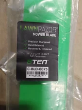 Lot of 3 8Ten C-BLD-0075 Hi Lift Blades 25''x2-1/2''x0.236'' Green (V2CW)