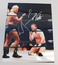 Greg The Hammer Valentine Signed 11x14 WWF Wrestling Photo Wrestler WWE  Piper