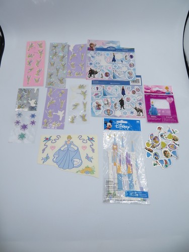 Disney Princess Castle Tinker Bell Scrapbook Stickers LOT Monster High Vintage - Picture 4 of 9