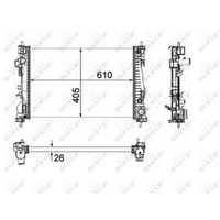 NRF 58492 KüHler MotorküHler WasserküHler MotorküHlung