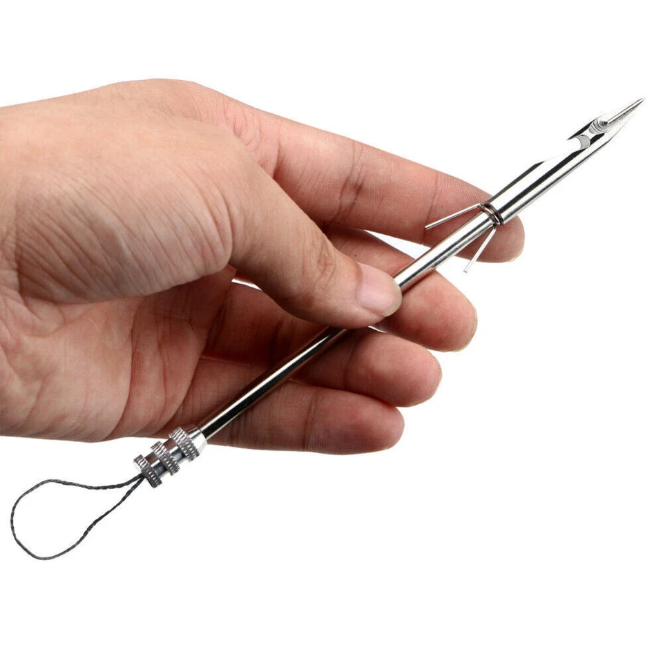 15Pcs 5.7" Hunting Fish Arrow Bowfishing Halieutics Torpedo Tips Slingshot Arrow - Image 4 of 4