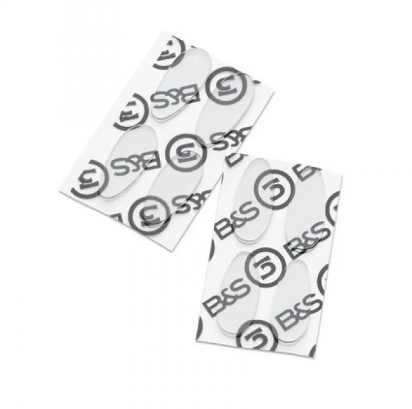 B&S Nasenpolster Nasenpads Brillenpad Brillenpolster Silikon selbstklebend 2 Paar